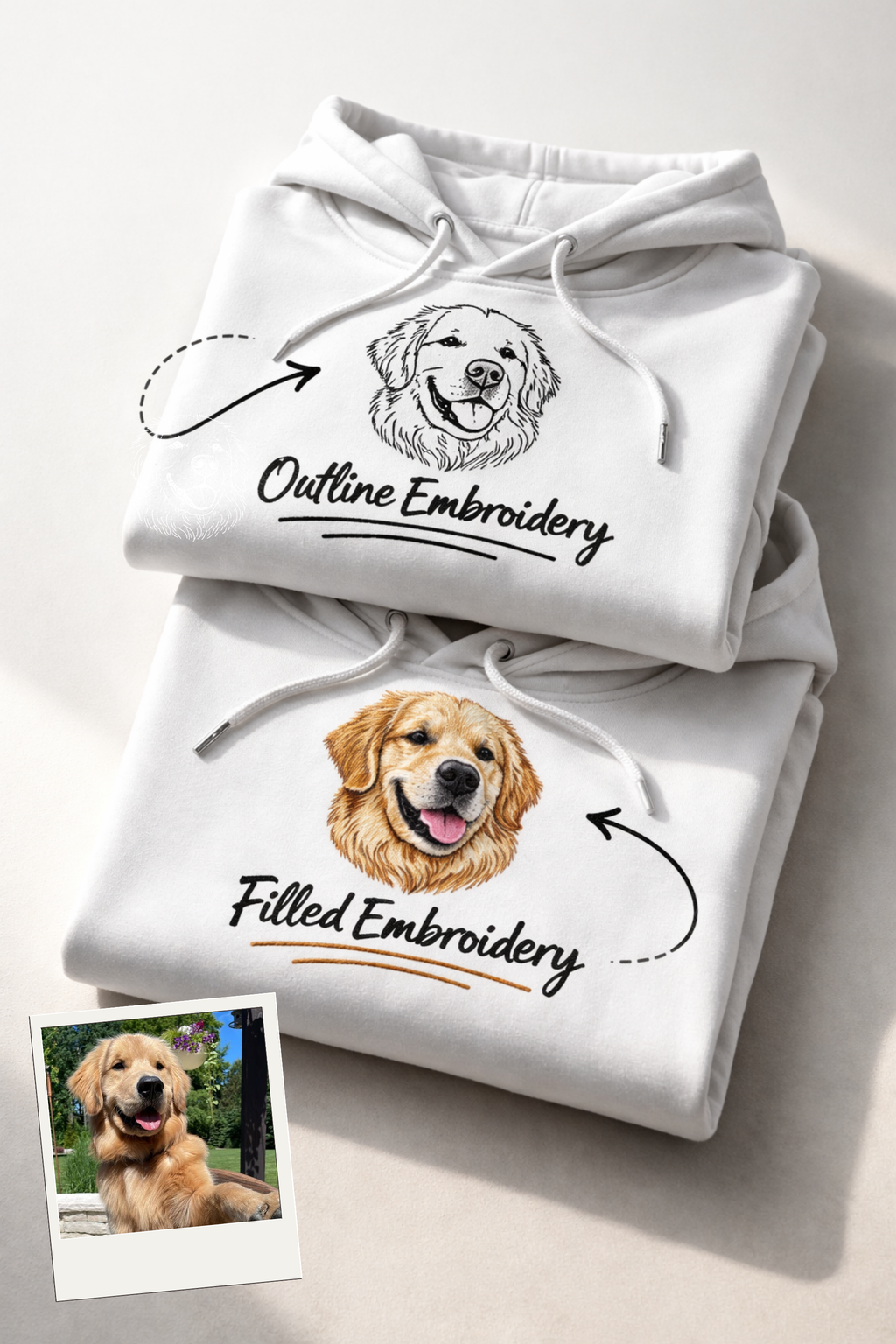 Custom Pet Embroidery Hoodie