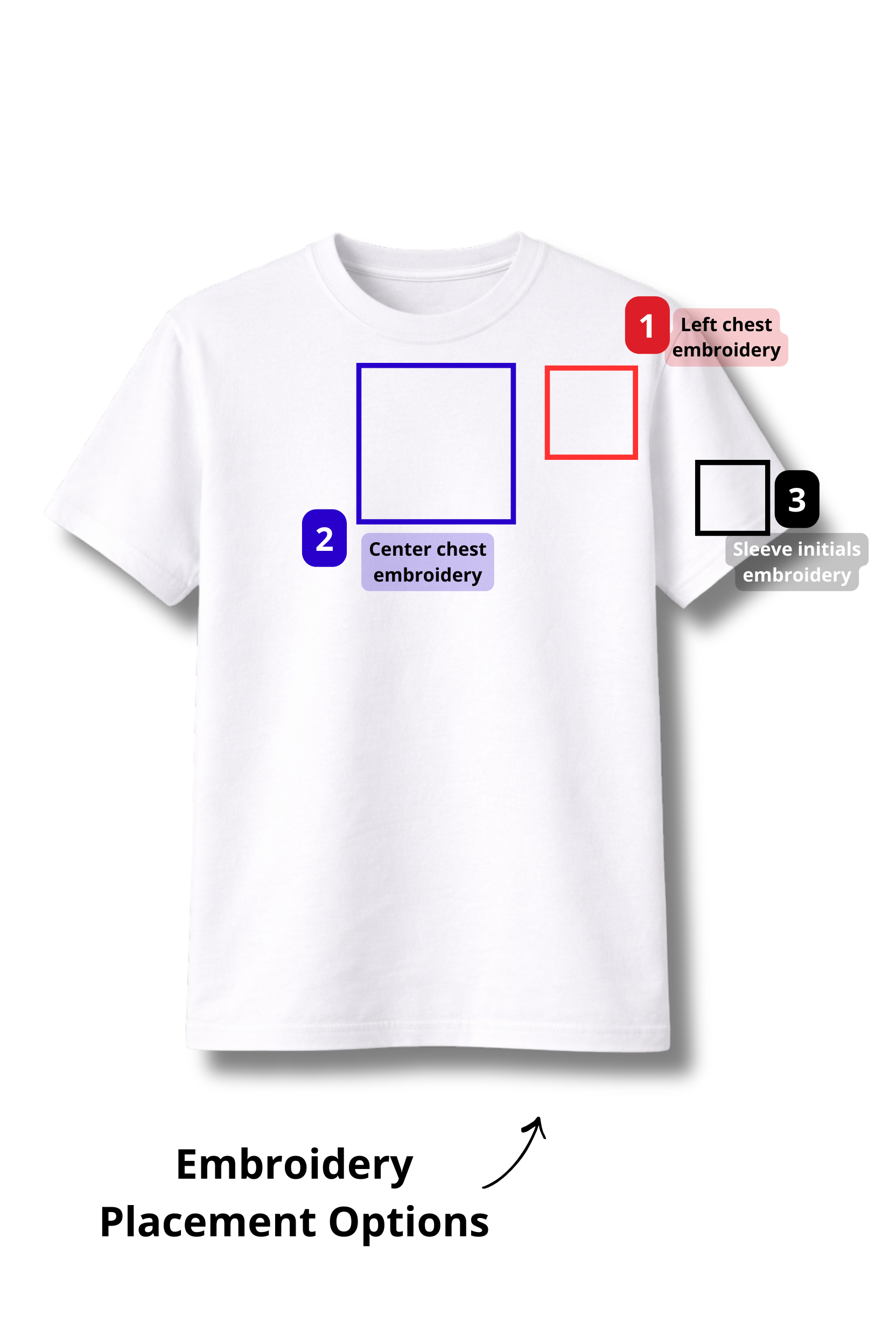 Matching Embroidery T-shirts