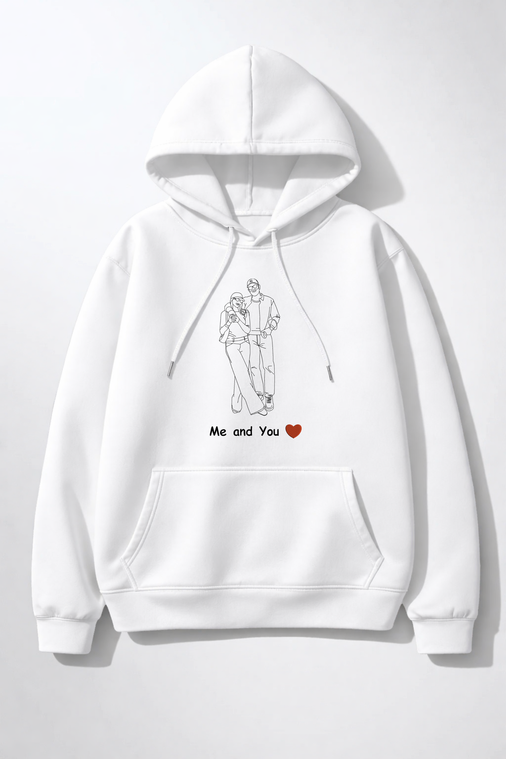Custom Photo Embroidered Hoodie