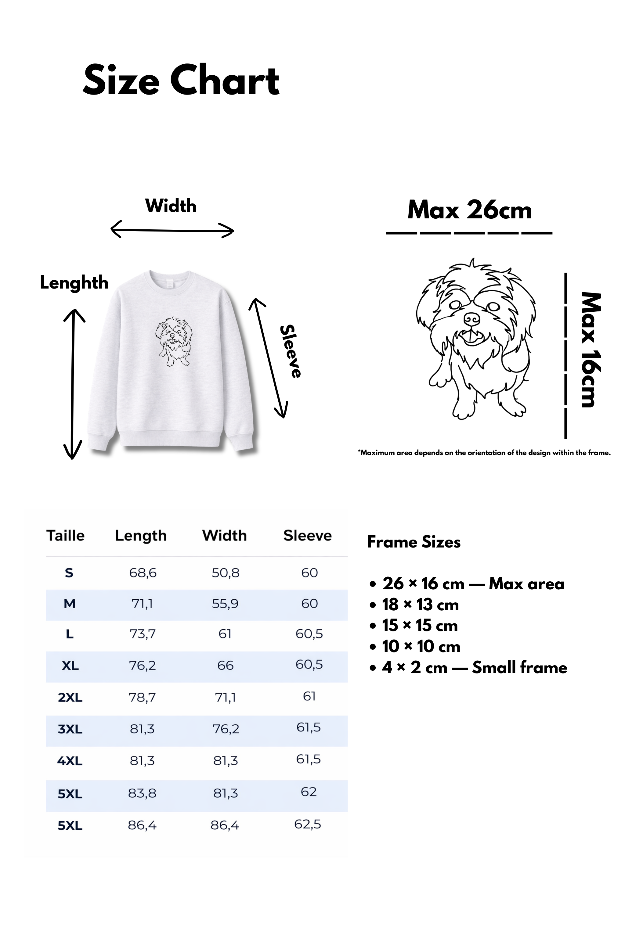 Custom Pet Embroidery Sweatshirt