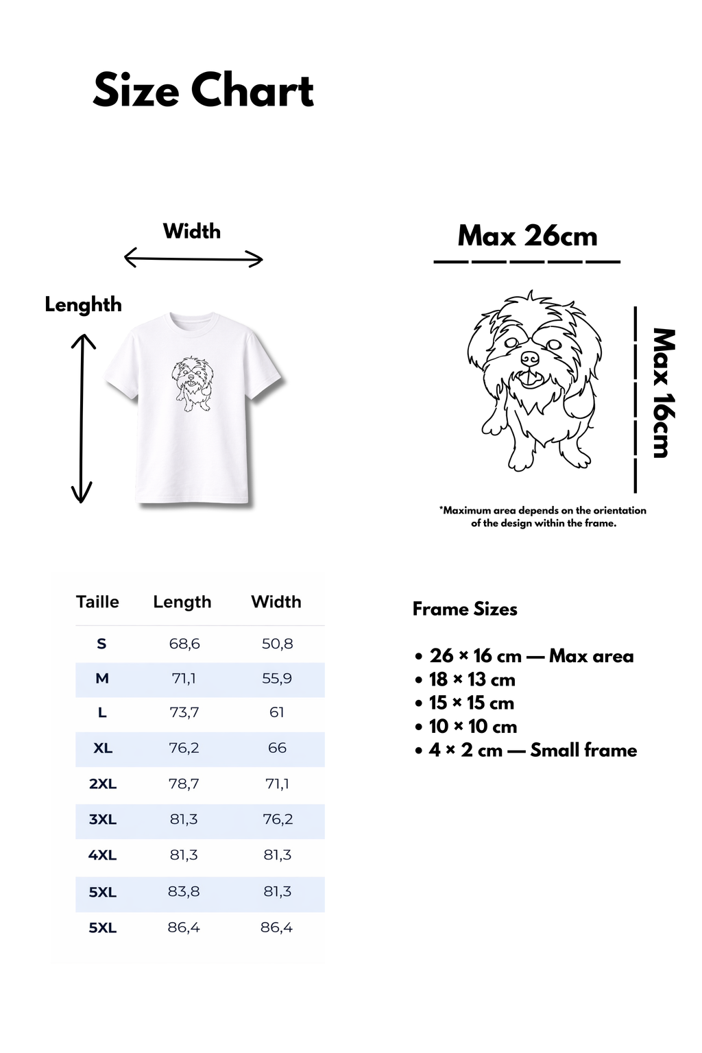 Custom Pet Embroidery T-Shirt