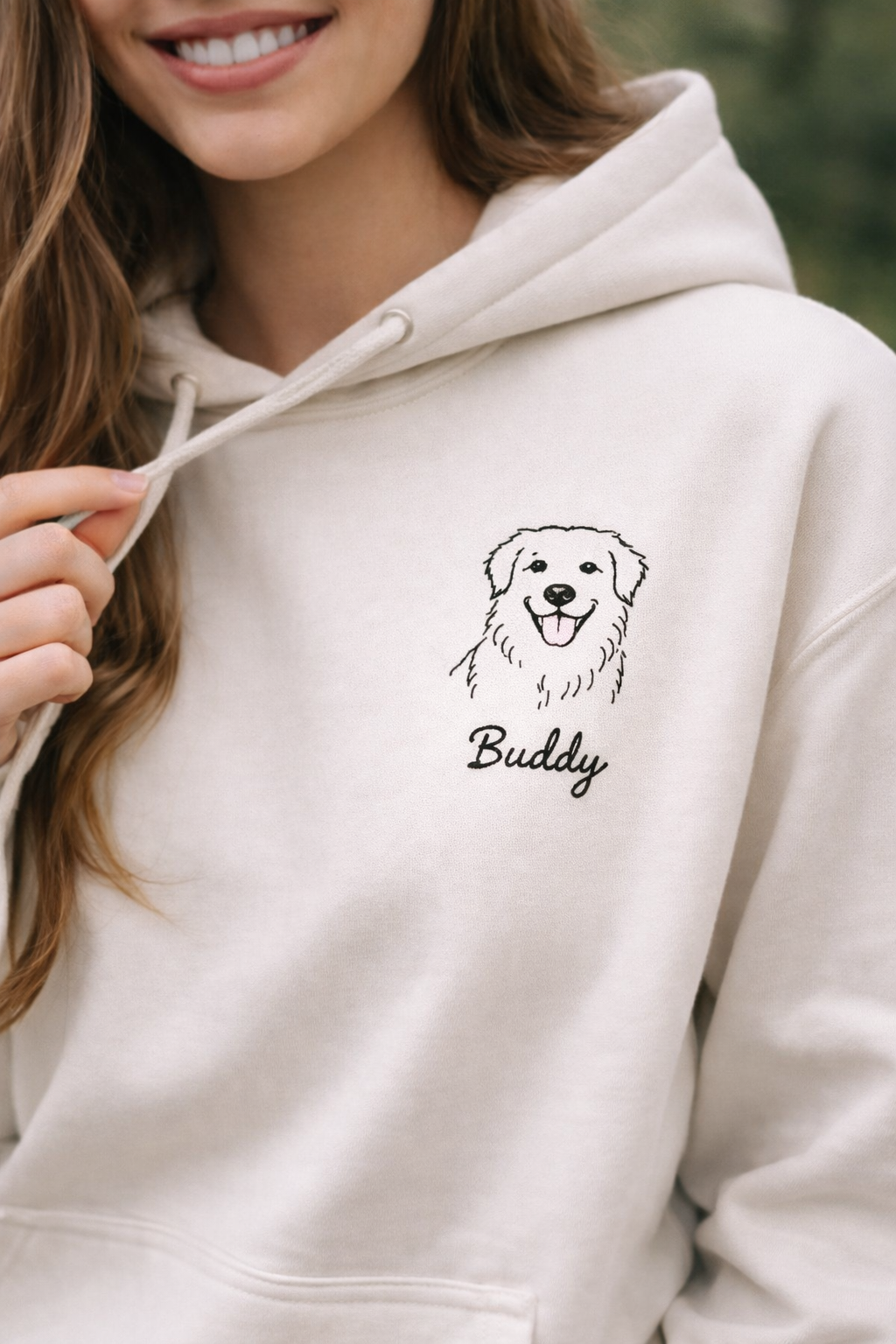 Custom Pet Embroidery Hoodie