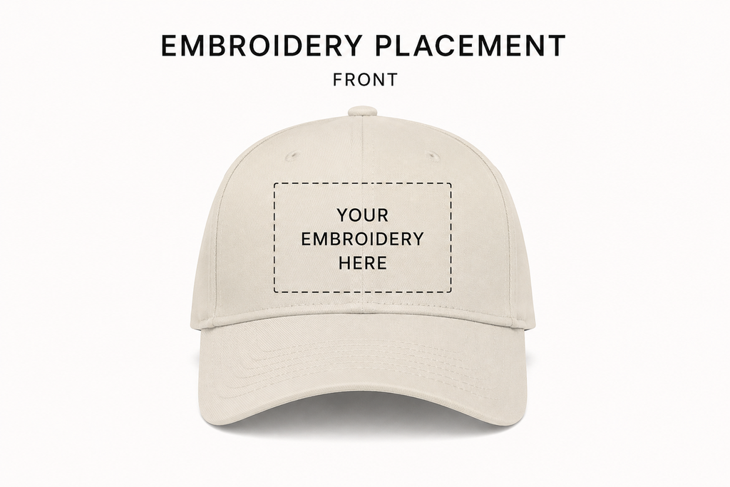 5-Panel Custom Embroidered Cap