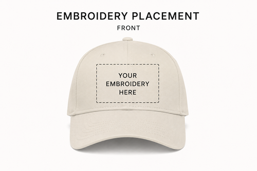 5-Panel Custom Embroidered Cap